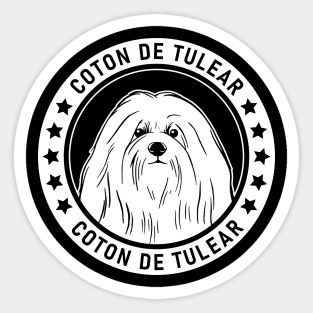 Coton de Tulear Fan Gift Sticker